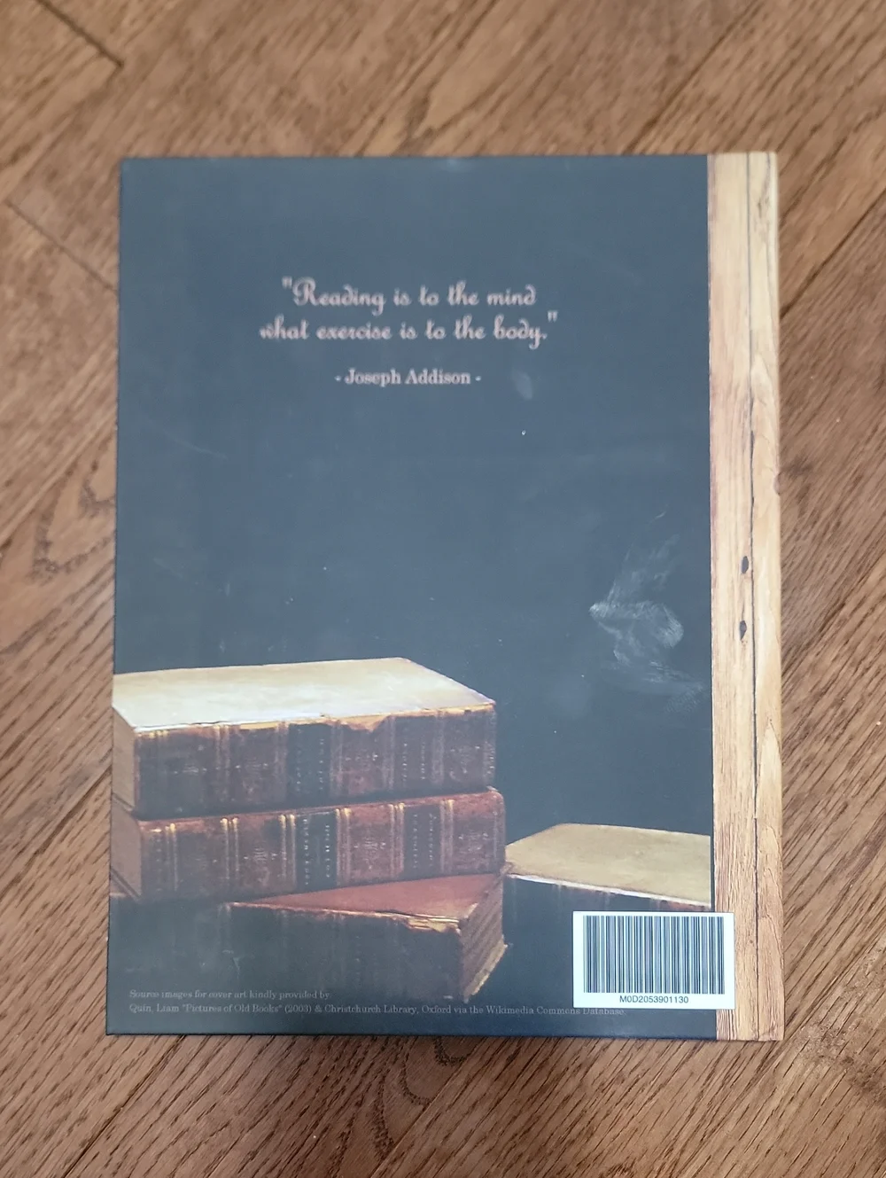Reading Log Hardcover Journal in Brown and Tan. Reviews 100 Books